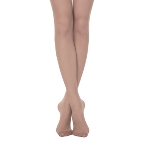 Conte/Esli Vita 20 Den - Classic Low Waist Women's Tights with Reinforced Shorts - Picture 4 of 10